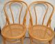 Vintage Pair Of Bentwood Chairs Post-1950 photo 1