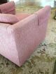 Vintage 1970 ' S Pink Square Chair 1900-1950 photo 3