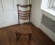 Antique Victorian Solid Mahogany Nursing Rocking Chair Knitting Chair 1900-1950 photo 1