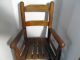 Vintage Childs Rocking Chair Wooden Pre 1950 ' S 1900-1950 photo 1