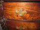 Antique Mahogany Hand Carved Step Back Chest Of Drawers New England 1800-1899 photo 11