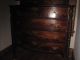 Antique Mahogany Hand Carved Step Back Chest Of Drawers New England 1800-1899 photo 4