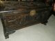 Large Early 20th Century Hand Carved Camphor Chest 1900-1950 photo 2