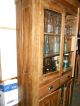 Antique/primitive 4 - Door One - Piece Wooden Cupboard Primitives photo 3