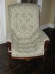 Antique Eastlake Country Style Arm Chair With Fabric Upholstery Post-1950 photo 2