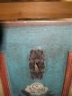 19th Century Antique Paint Decorated Pine Dower Chest Dove Tail Construction 1800-1899 photo 6