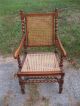 Set Of 6 Vintage Barley Twist Oak Dining Chairs W/ Two Arm Chairs 1900-1950 photo 3