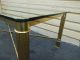 50880 Glass And Brass Coffee Table Stand Post-1950 photo 3