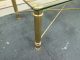 50880 Glass And Brass Coffee Table Stand Post-1950 photo 7