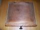 Antique New England Cherry & Curly Maple Drawer Table Circa 1830 1800-1899 photo 9