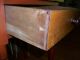 Antique New England Cherry & Curly Maple Drawer Table Circa 1830 1800-1899 photo 8