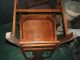 3 Dining Chair Statesville Antique For Restoration 2 Side And 1 Arm Chair 1940 ' S 1900-1950 photo 10