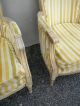 Pair Of French Painted Living Room Side By Side Chairs By Euster 2597 Post-1950 photo 9