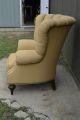 Mid - Century Modern Pair Henredon Large Wingback Lounge Chairs Vintage Antique Post-1950 photo 7