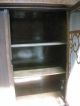 Antique Victorian Wood Cupboard Hutch Cabinet With Skeleton Key Unknown photo 2