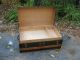 Antique Steamer Trunk Or Stage Coach Chest Make A Great Coffee Table 1800-1899 photo 1