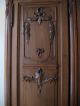 Antique French Walnut Armoire,  3 Door Hand Carved 1800-1899 photo 4