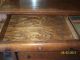 Antique Empire Style Oak Sideboard/server Buffet W/ Beveled Mirror 1900-1950 photo 5