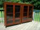 Matching Federal Style C - 1915 Inlaid Mahogany Bookcases 1900-1950 photo 2