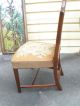 48488 Antique Mahogany Shield Back Side Chair 1900-1950 photo 6