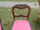Antique Rosewood Victorian Side Chairs.  Pair Available 1800-1899 photo 5