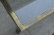 Mid - Century Modern Mastercraft Brass And Glass Coffee Table Vintage Eames End Post-1950 photo 4