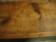 Great Antique Wood Coffee Table Collapsible Stand Distressed Wood Top Good Fair Post-1950 photo 4