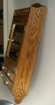 Oak Medicine Cabinet 25 - 30 Years Old Vintage Great/excellent Condition Post-1950 photo 4