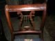 Set Of 5 Antique Needlepoint Mahogany Harp Lyre Dining Room Chairs 1900-1950 photo 5
