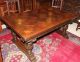 Carved French Antique Gothic Henry Ii Oak Dining Table. 1800-1899 photo 1