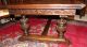 Carved French Antique Gothic Henry Ii Oak Dining Table. 1800-1899 photo 3