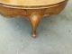 50786 Baker Furniture Round Oak French Country Coffee Table Post-1950 photo 3