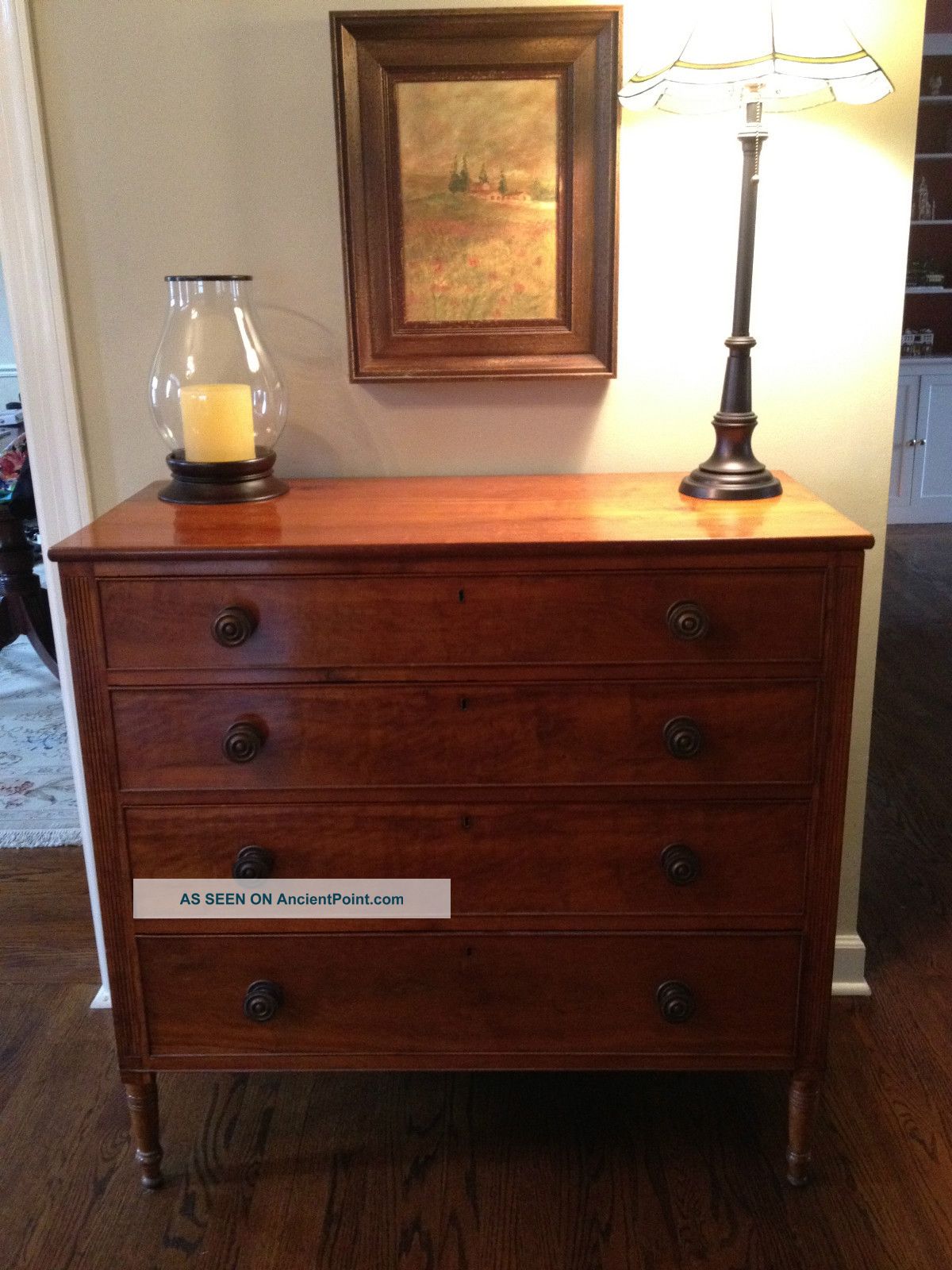Antique Chest Of Drawers From Federalist Period 1800-1899 photo