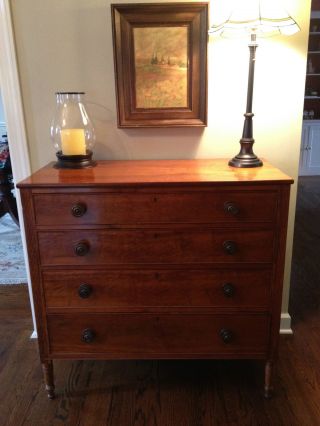 Antique Chest Of Drawers From Federalist Period photo