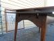 50247 Stephen Von Hohen Primitive Country Pine Dining Tavern Table W/ 2 Leafs Post-1950 photo 10