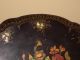 Antique Victorian Paper Mache Tilt Top Chinoiserie Table Inlay 1800-1899 photo 2