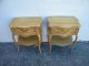 Pair Of French Serpentine Cherry End Tables / Side Tables 2760 Post-1950 photo 2