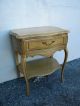 Pair Of French Serpentine Cherry End Tables / Side Tables 2760 Post-1950 photo 5
