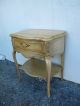 Pair Of French Serpentine Cherry End Tables / Side Tables 2760 Post-1950 photo 6