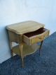 Pair Of French Serpentine Cherry End Tables / Side Tables 2760 Post-1950 photo 7