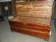 100 Year Old Antique Solid Cedar Bedroom Blanket Hope Chest 1900-1950 photo 1
