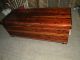 100 Year Old Antique Solid Cedar Bedroom Blanket Hope Chest 1900-1950 photo 2