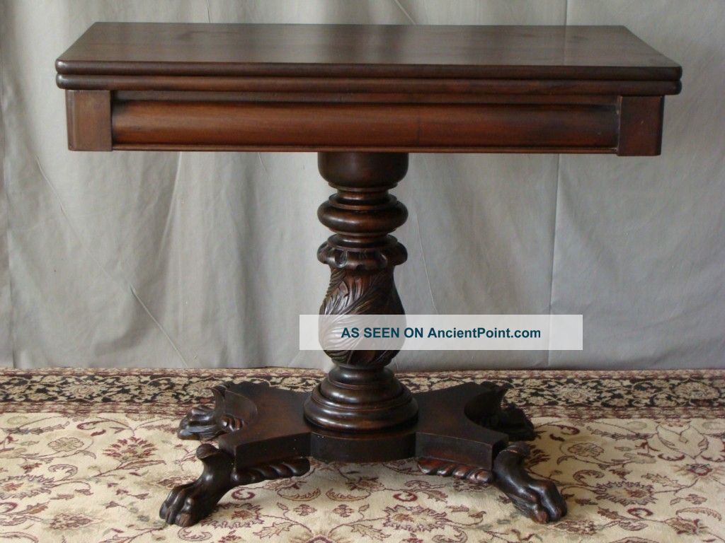 Victorian Solid Mahogany Table From The 1860 ' S 1800-1899 photo