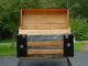 Antique Trunk With Tray & Restoration Rare Style 1800-1899 photo 2