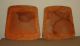 2 Matching Old Antique Pressed Fibreboard Chair Bottoms For Chair Restoration 1900-1950 photo 3