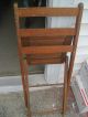 Vintage Wooden Folding Chairs Theater Chairs Church Assembly Chairs 2 Unknown photo 1