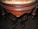 Antique Walnut Victorian Marble Top Table 1800-1899 photo 5