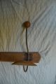 Antique French Coat And Hat Hook Rail 1900-1950 photo 5