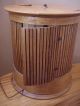Merrick Spool Cabinet Curved Glass Converted To Curio 1800-1899 photo 7