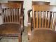 Four Old Oak Chairs 1900-1950 photo 1